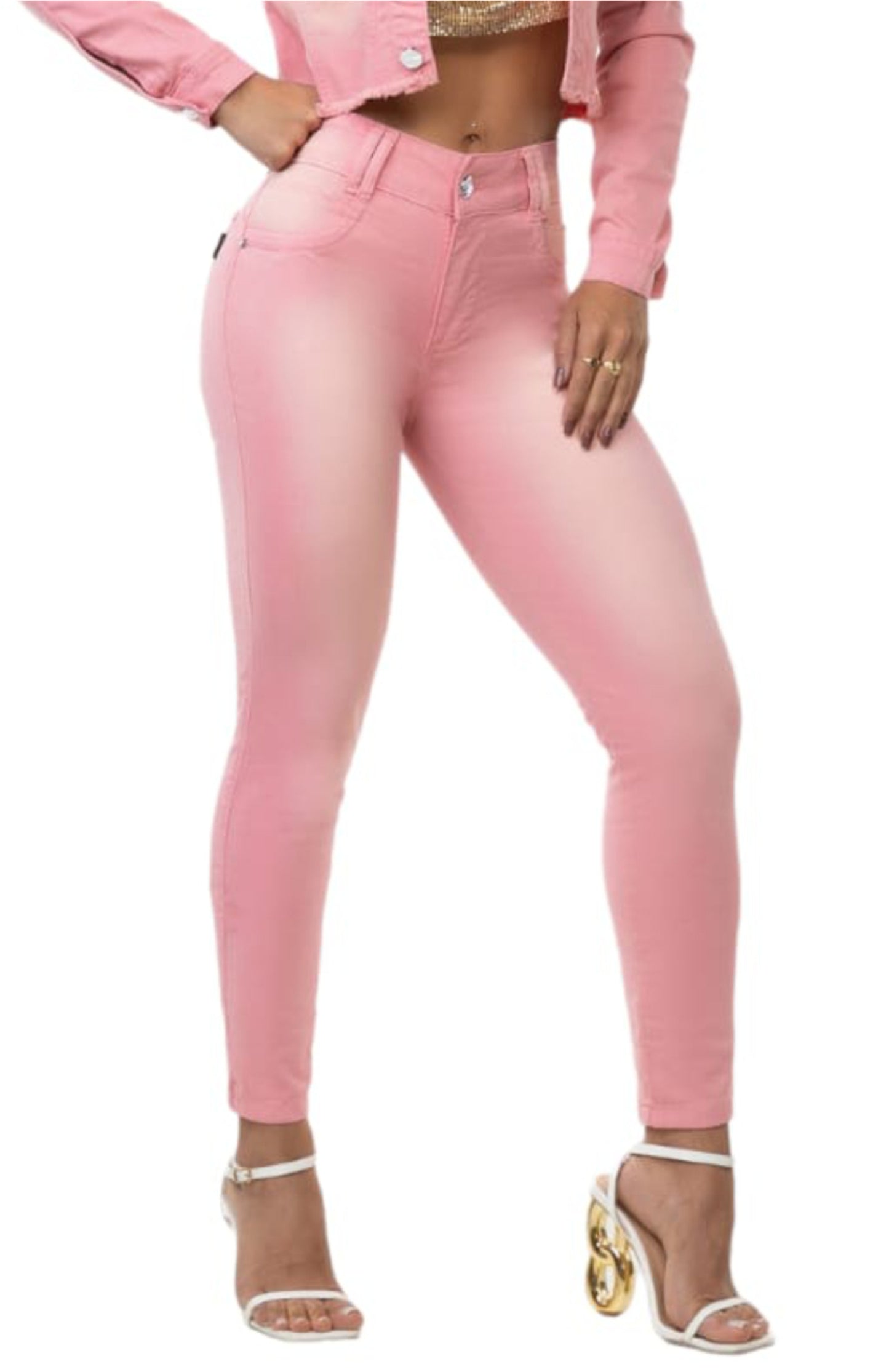 Calça Skinny Lycra com Bojo Removível Impina Bumbum Original