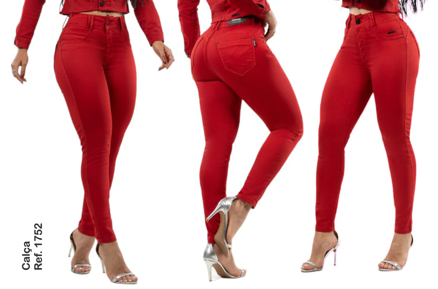 Calça Bul Cigarrete Bojo Aumenta Bumbum Bojo Original