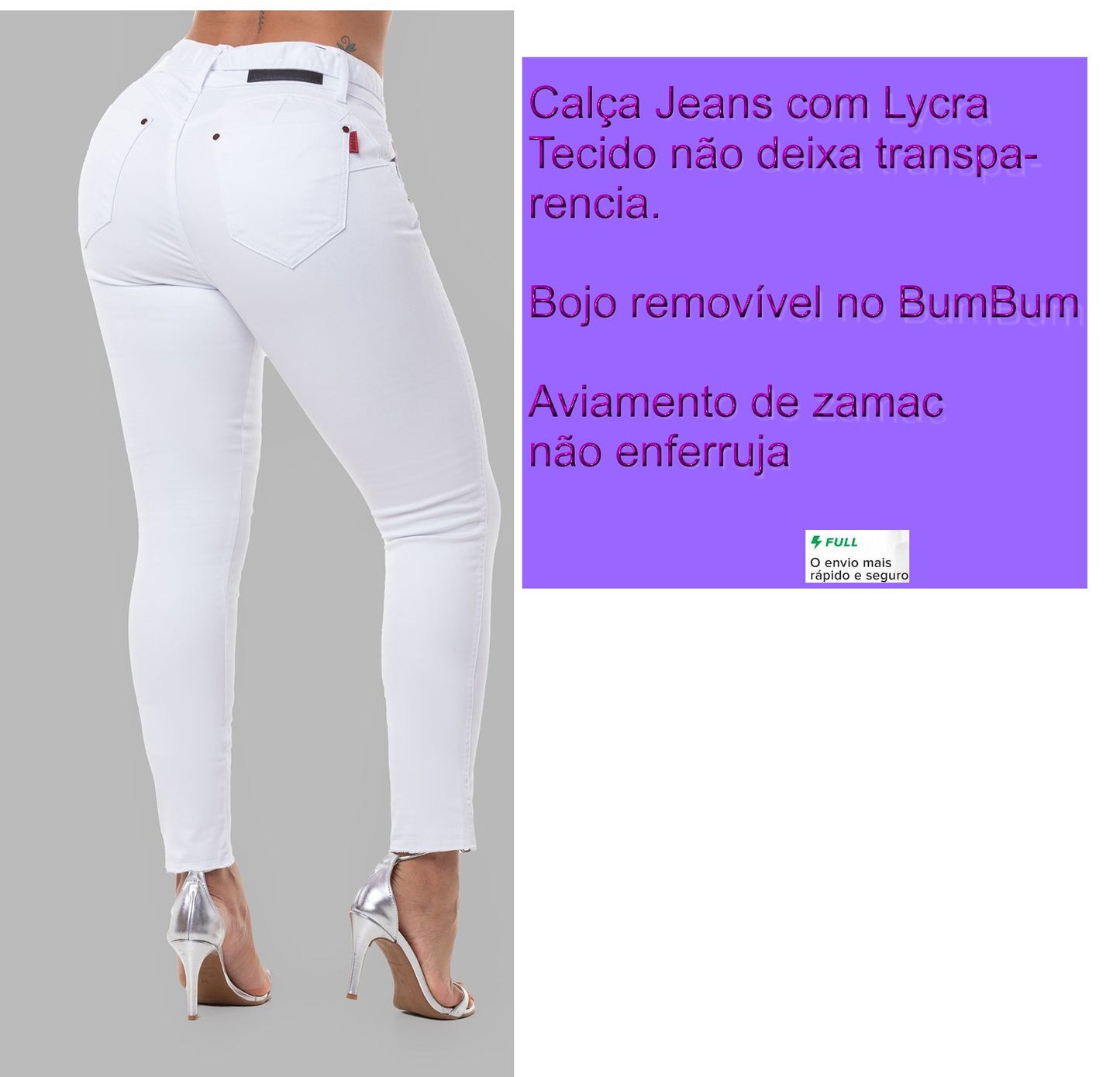 Calça Skinny Com Bojo Removível Set For Original