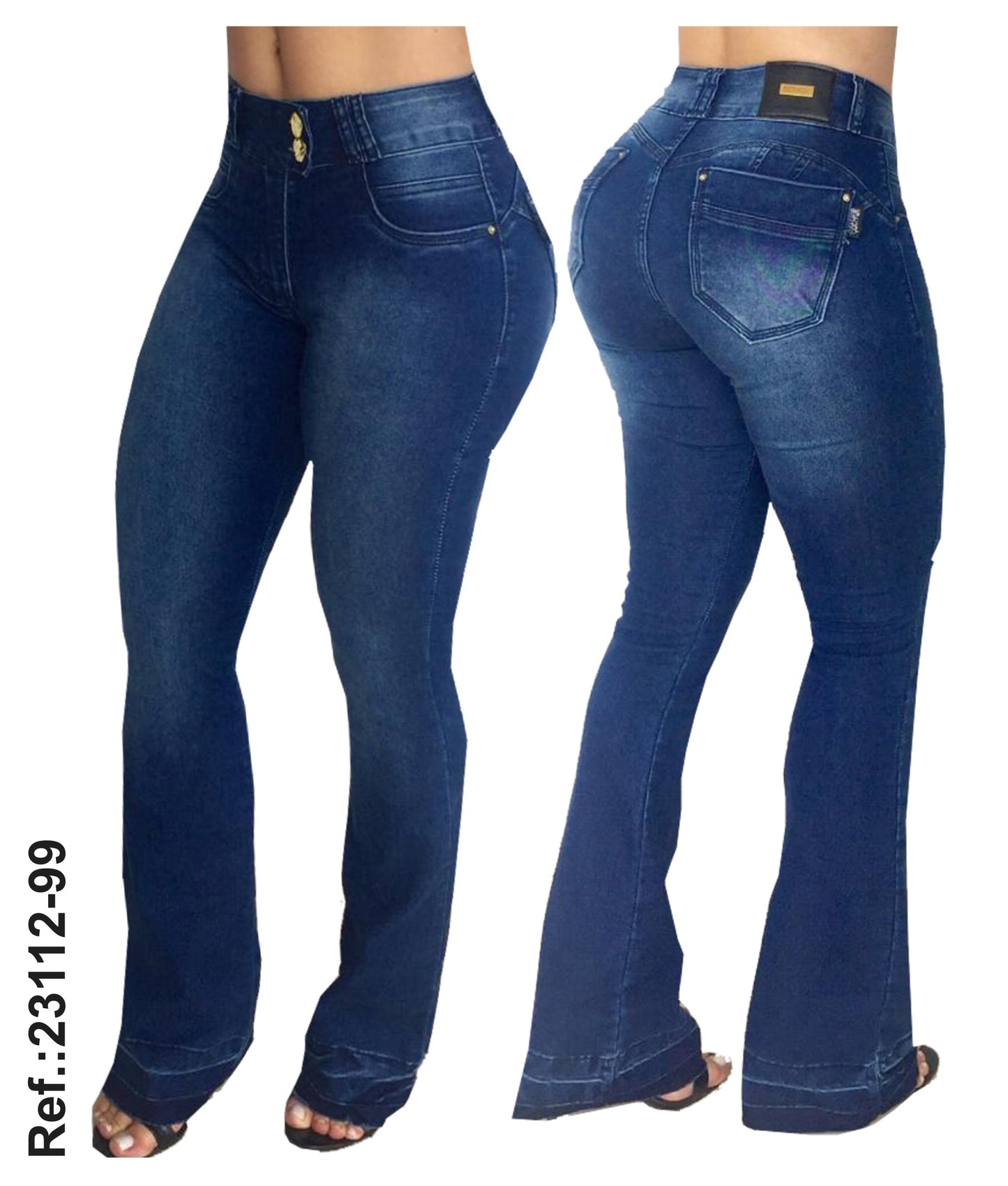 Calça Flare Com Bojo Invisível Removível no BumBum