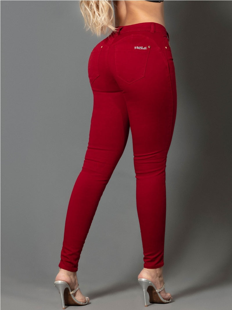 Calça Feminina Pit Bull Bojo Modelador Jeans Com Elastano