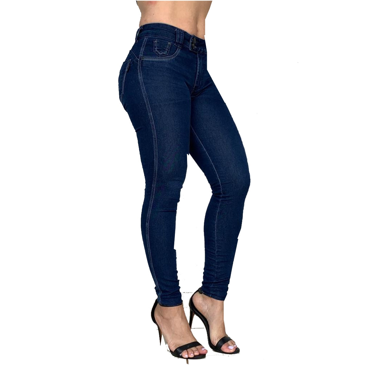 Calça Feminina Skinny Jeans C/lycra Original Bojo Removível