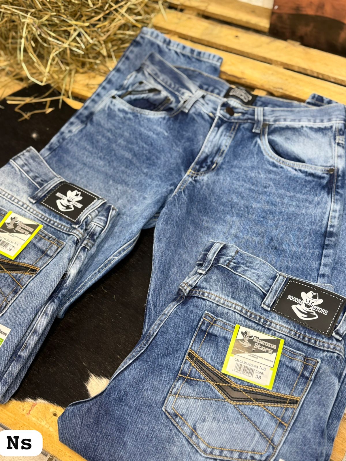 Calça Jeans Country Masculina Stone