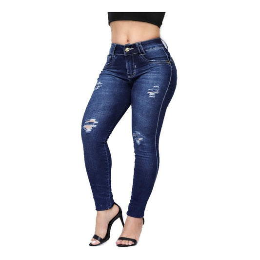 Calça Feminina Jeans Lycra Nova Coleção Original