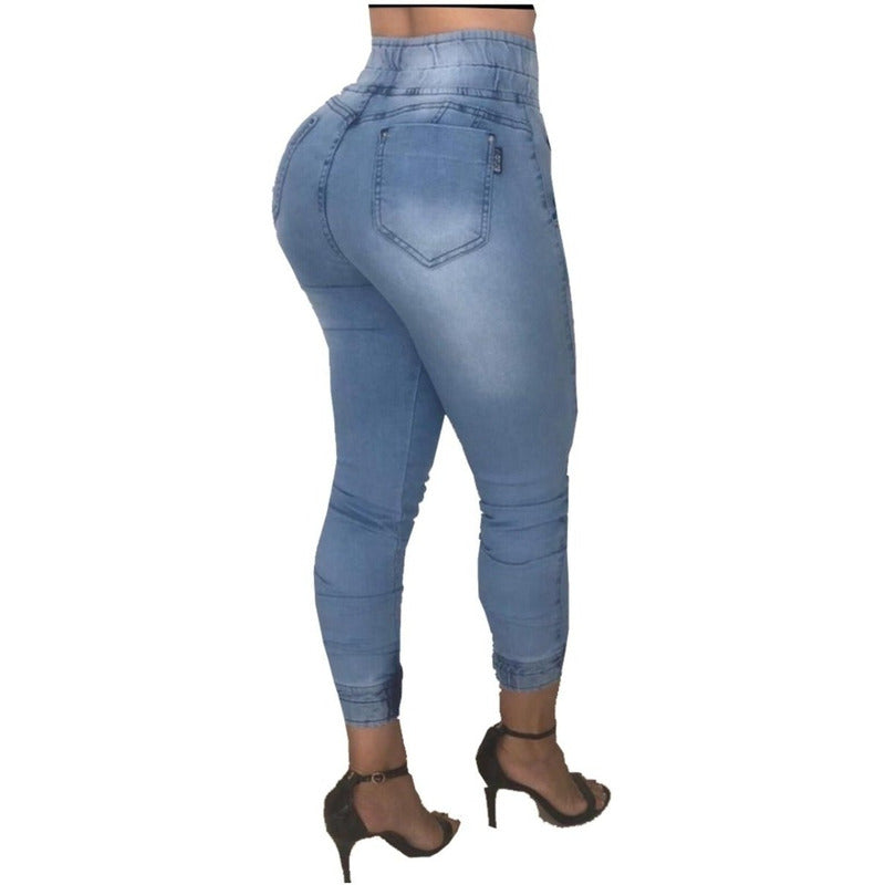 Calça Capri Feminina Jeans C/lycra Bojo Bumbum Original