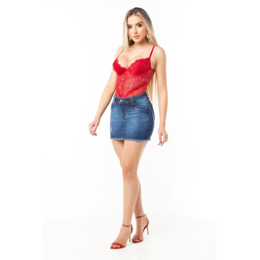 Saia Curta Carnaval Lycra Bojo Removível Bumbum Original Bul
