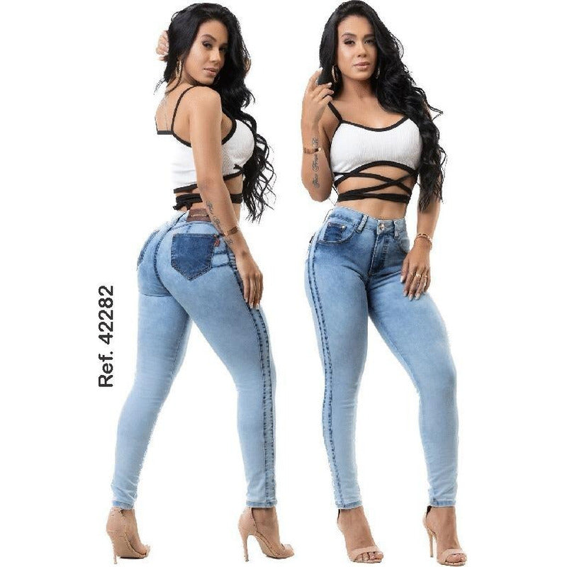 Calça Lycra Cigarrete Bull Bojo Removível Original Festa