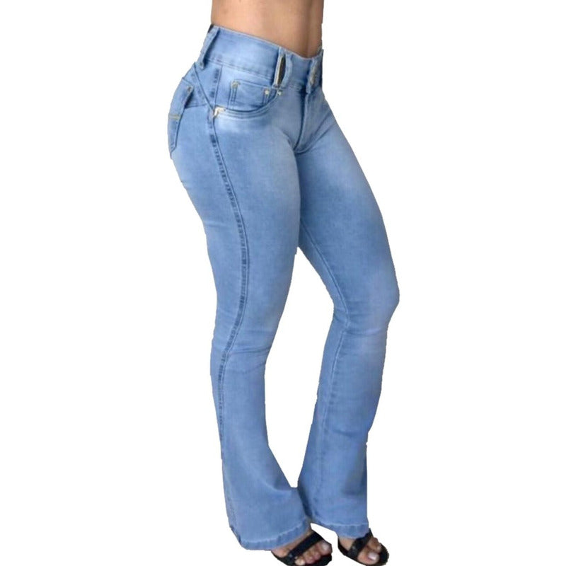 Calça Flare Set For Jeans com Lycra Bojo Bumbum Original