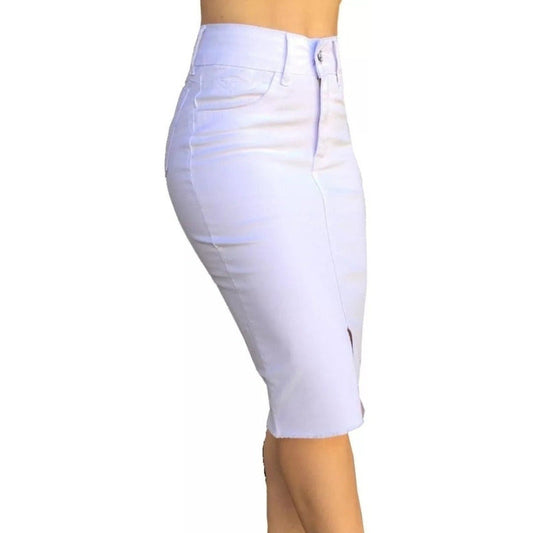 Saia Mid Envangélica Lycra Strech Longa Original