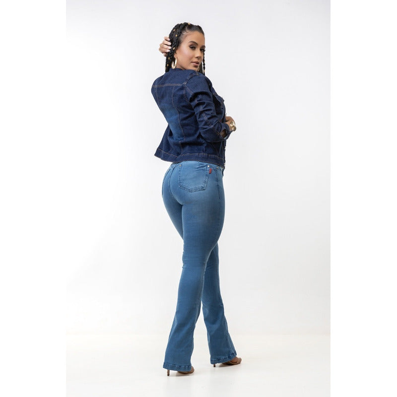 Jaqueta Jeans Bull Resistente Costura Reforçada Original